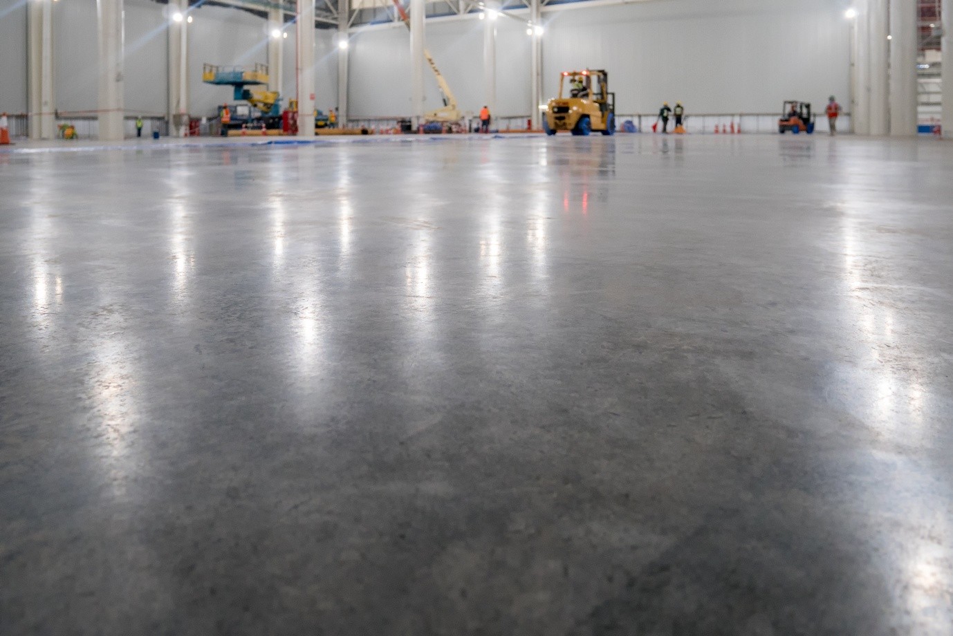 stained concrete in Houston